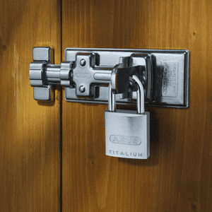 ABUS Vorhängeschloss TITALIUM™ 86Ti/45, für Zylinder 10/30, 96,5 x 46,5 x 27mm, 213g Bild 3