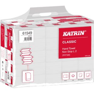 KATRIN® CLASSIC Falthandtücher NON STOP L2 wide, 2-lagig, saugstark, 3000 / Verpackungseinheit Bild 2