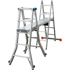 KRAUSE Teleskop- Bohle TeleBoard®, Aluminium, 1,75-2,05m, Belastung 200kg, 12kg Bild 2