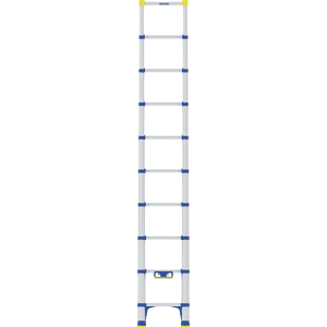 WERNER® Teleskopleiter, EN 131-6, Aluminium, 2,9m, Arbeitshöhe 3,67m, 9,4kg Bild 2
