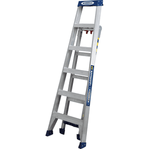 WERNER® Kombileiter Leansafe X3, EN 131-4, 6 Sprossen, 9,5kg Bild 2