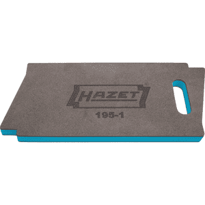 HAZET® Kniebrett, in Logoform, abwischbar, 450 x 210 x 30mm, 90g Bild 1