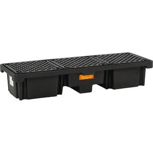 CEMO PE Fassauffangwanne 220/3, optimal für Fässer geeignet, 215 l, 186x66x33cm Bild 1