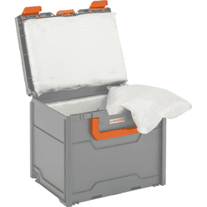 CEMO Akku-Systembrandschutzbox Li-Safe, Transp./Aufbew.v. Batterien, 400x300x215mm Bild 2
