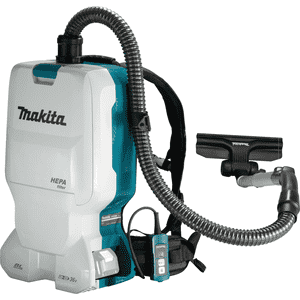 Makita Akku- Rucksackstaubsauger DVC660Z, 2 x 18V, 110 mbar, Behältervolumen 6 l Bild 1