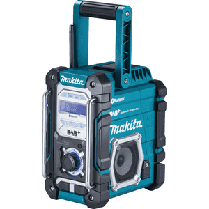 Makita Akku-Baustellenradio DMR112, 7,2-18V, AUX - und USB-Anschluss, Netzteil Bild 1