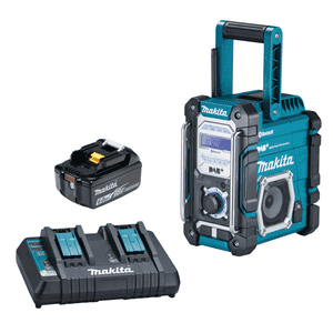 Vorteils- Set Makita Akku- Baustellenradio DMR112, Ladegerät und Akku BL1860B Bild 1