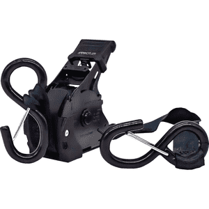 MTPro Automatikzurrgurt S-Haken, DIN EN 12195-2, schwarz, Aufrollfunkt, 25mmx3,65mm Bild 1