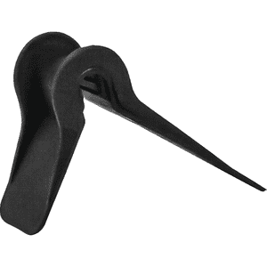 MTPro Kantenschutzecke K25, bis maximal Gewebebreite 25mm, schwarz, Kunststoff Bild 1