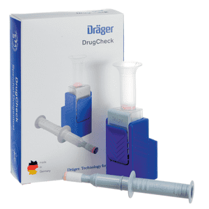 Dräger Schnelltest DrugCheck 3000, zum Nachweis kürzlich konsumierter Drogen Bild 1