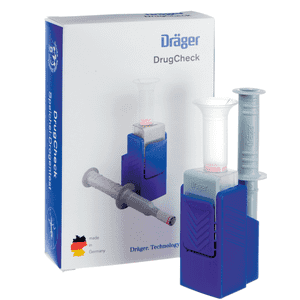 Dräger Schnelltest DrugCheck 3000, zum Nachweis kürzlich konsumierter Drogen Bild 2
