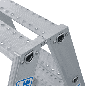 KRAUSE® Doppelleiter STABILO® Professional, R13,2x7 Stufen, Arbeitsh.3,20m, 10,4kg Bild 4