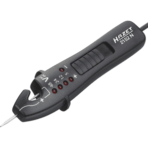 HAZET® Spannnungsprüfer-Set, Prüfspitze, Stechnadel, Schiebemechanik, 200x100x50mm Bild 2