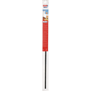 tesamoll® STANDARD Türdichtschiene, für glatte Böden, weiß, 37mmx1000mm Bild 3