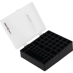 ANSMANN Batteriebox 48, für 24x AA, 20x AAA und 4x 9V Block, schwarz, 138x172x62,8mm Bild 2