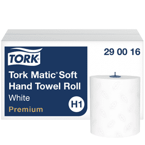 TORK Matic® Handtuchrollen Premium H1, 2-lagig, weiß, Papier, 6 Rollen / Verpackungseinheit Bild 1