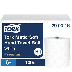 TORK Matic® Handtuchrollen Premium H1, 2-lagig, weiß, Papier, 6 Rollen / Verpackungseinheit Bild 3