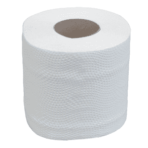 KATRIN® Toilettenpapier BASIC, 2-lagig, weiß, saugfähiges Papier, 64 Rollen / Verpackungseinheit Bild 2