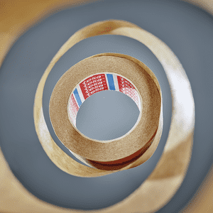 tesa® Verpackungsklebeband 60408, Papier mit Naturkautschukkleber, 50mm, 6 Rollen / Verpackungseinheit Bild 3