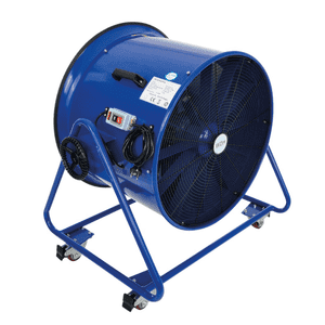 Windmaschine, Luftumwälzung 9.600 m3/h, 180° schwenkbar, 50kg, 870x880x670mm Bild 2