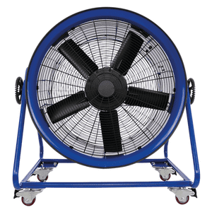 Windmaschine, Luftumwälzung 9.600 m3/h, 180° schwenkbar, 50kg, 870x880x670mm Bild 1