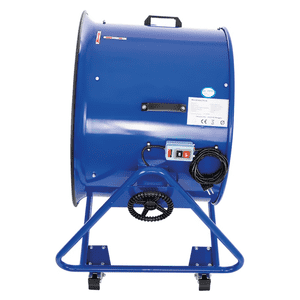 Windmaschine, Luftumwälzung 9.600 m3/h, 180° schwenkbar, 50kg, 870x880x670mm Bild 3