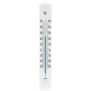 Hama Innen - und Außenthermometer, analog, Kunststoff, 18cm Bild 1