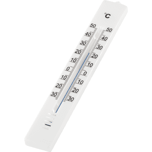 Hama Innen - und Außenthermometer, analog, Kunststoff, 18cm Bild 2