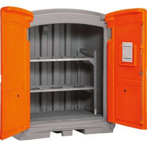 CEMO PE- Gefahrstoffdepot 220/2, Auffangvolumen: 220 l Bild 3