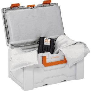 CEMO Akku- Systembrandschutzbox Li- SAFE 2-L, 50 x 30 x 28cm Bild 2