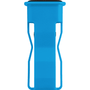 MARTOR Köcher, klein, für Sicherheitsmesser, blau, Kunststoff, 104 x 40 x 33mm, 24g Bild 1