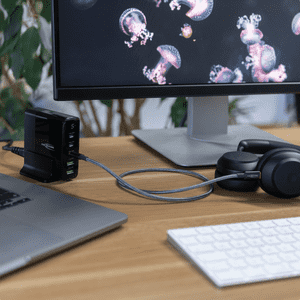 ANSMANN Desktop Charger, USB- Ladegerät mit 5 USB- Ports und 140 W, 80 x 85 x 31mm Bild 4