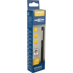 ANSMANN Stiftleuchte PL130B, Clip mit Magnet, ABS- Kunststoff, 160 x 18 x 15mm Bild 1