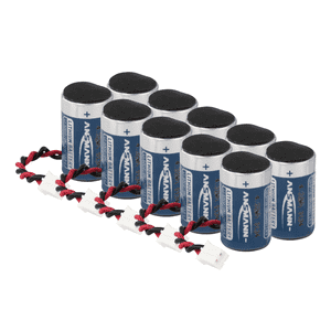 ANSMANN Lithium-Thionyl-Chlorid Batterie ER14250H / 1/2AA, Größe: 15x15x27mm, 12g Bild 2