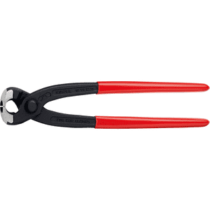 KNIPEX® Ohrklemmenzange, Griffe mit Kunststoff überzogen, 220 x 50 x 21mm Bild 1