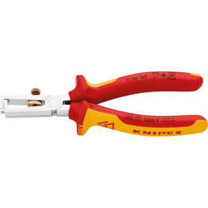 KNIPEX® Abisolierzange EvoStrip, Schneidtiefe nachstellbar, 202g, 200 x 95 x 21mm Bild 1