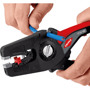 KNIPEX® Abisolierzange PreciStrip16®, Kapazitätsber. 0,08-16 qmm, 190 x 120 x 28 Bild 4
