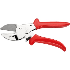 KNIPEX® Amboss- Schere, z. Schneiden von Gummi- Profilen, PVC, Leder, Holz, Schläuchen Bild 2