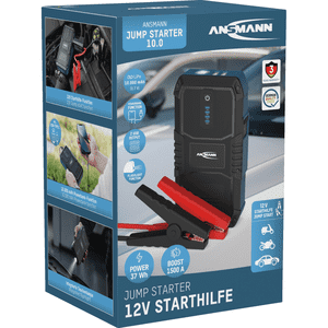 ANSMANN Starthilfe Jump Starter 10.0, mit Powerbank und Taschenlampenfunktion Bild 1