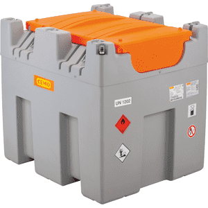 CEMO CUBE- Tank Mobil 980 Basic, für Diesel, mit Elektropumpe, 1300 x 1120 x 1180mm Bild 1