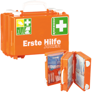 SÖHNGEN® Erste-Hilfe-Koffer Joker Lebensmittelbr, ASR A4.3 (DIN 13157), orange Bild 3