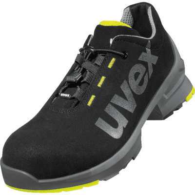 uvex ESD-Halbschuh uvex 1,8544.7, S2 SRC, Kategorie II, schwarz/gelb, Weite 10, Größe 35 Bild 1