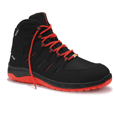 ELTEN ESD-Stiefel MADDOX black-red Mid, 769561, S3 SRC, Kategorie II, schwarz/rot, Größe 35 Bild 1