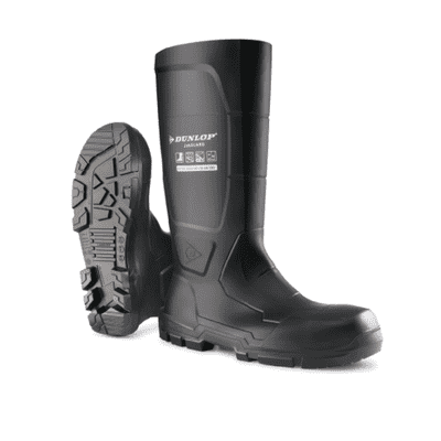 DUNLOP Sicherheitsstiefel JobGUARD, Kategorie II, S5 SRC, schwarz, Acifort®, Größe 37 Bild 1