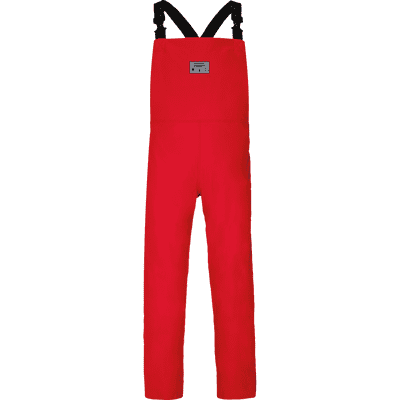 decontex® Chemikalien- Schutzlatzhose CONCEPT, Kategorie III, rot, Größe M Bild 1