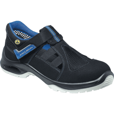 STEITZ ESD-Sicherheitssandale AL 711 Plus, S1 SRC, Kategorie II, schwarz/blau, XB, Größe 36 Bild 1