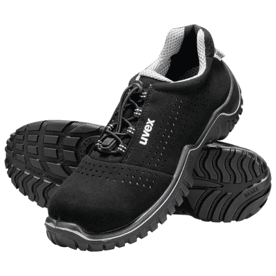 uvex ESD-Halbschuh motion style, 6989.8, S1, Kategorie II, schwarz/silber, Größe 36 Bild 3