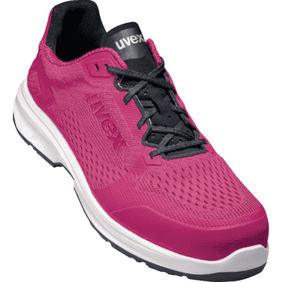uvex ESD-Halbschuh 1 sport, 6597.2, Kategorie II, S1 SRC, pink, Weite 11, Größe 38 Bild 1
