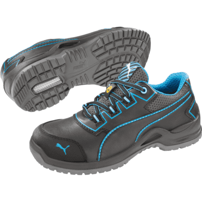 PUMA ESD-Halbschuh Niobe Blue Wns Low, 64.412.0, Kategorie II, S3 SRC, Leder, Größe 36 Bild 2