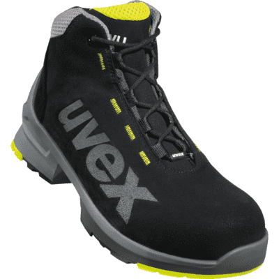 uvex Sicherheitsstiefel uvex 1,8545.7, S2, Kategorie II, schwarz/gelb, Weite 10, Größe 35 Bild 1